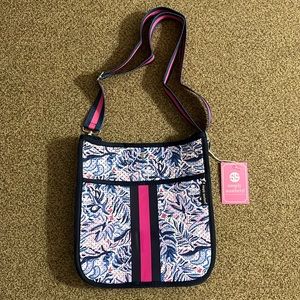 Simply Southern Large Neoprene Leaf Crossbody Bag New with Tags